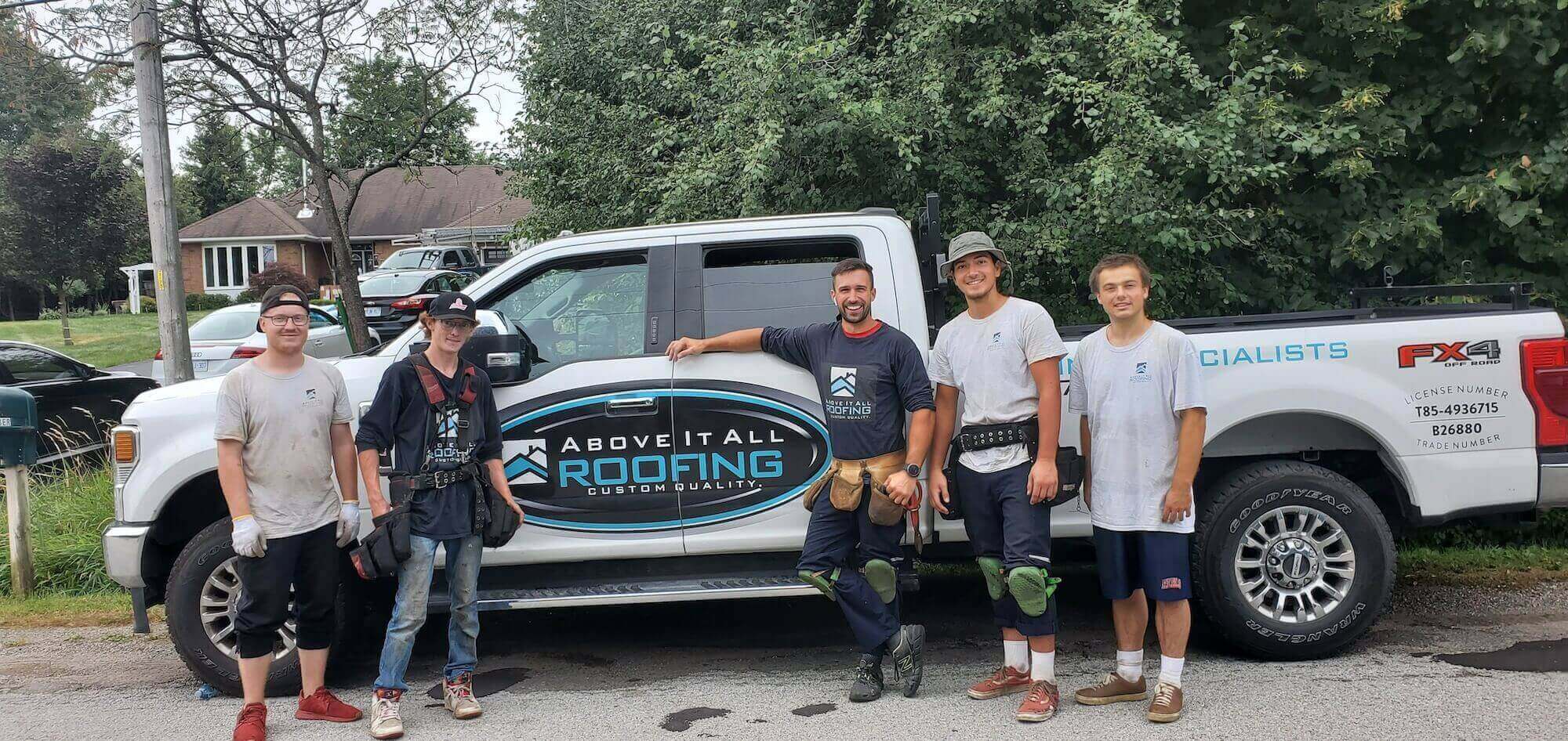 Above It All Roofing Team