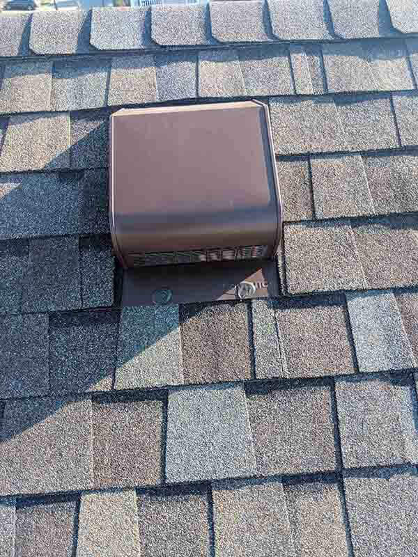 Roof Vent Repair by Burlington Roofing Company