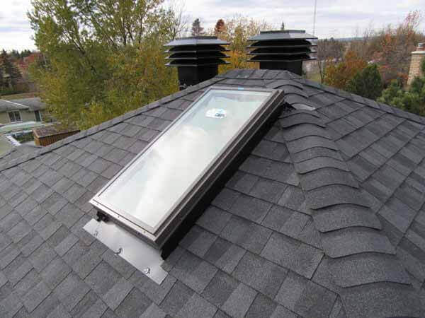 skylight installation in roof