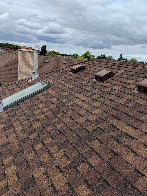 Damaged roof needing Etobicoke roofers for repair services