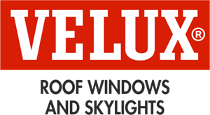 Velux roof windows and skylights logo